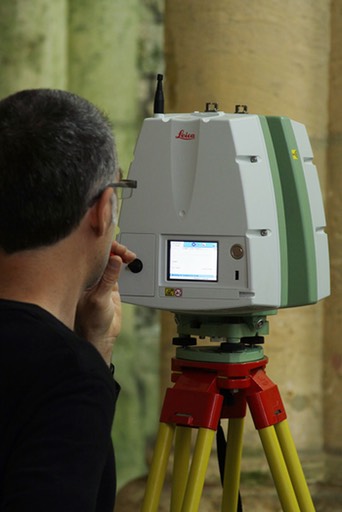 Laser survey of Saint-Martin-aux-Bois